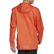 Veste Orange Homme Adidas Own The Run vue 2
