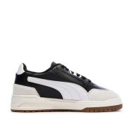 Puma Shuffle Downtownn Herren-Sneaker, weiß/schwarz Ansicht 2