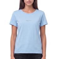 Teddy Smith Ribelles Women’s Blue T-Shirt affordable