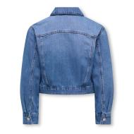 Chaqueta vaquera azul para niña de Kids ONLY Koglumi ver 2