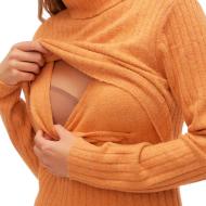 Mamalicious Suniva Suéter de Embarazo Naranja para Mujer ver 3