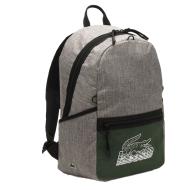 Lacoste Men's Grey/Green Backpack NH4144NZ Photo of the Espace des Marques %store% store - view of %key%