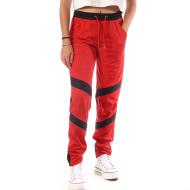 Pantalón de chándal para mujer Supreme Grip Giselle rojo/negro
