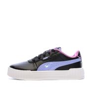 Schwarze/lila Puma Carina 3.0 Jellyy Sneaker für Mädchen