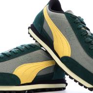Zapatillas verdes/amarillas para hombre Puma Easy Rider ver 7