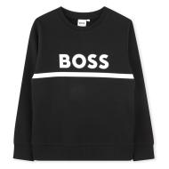 Sudadera negra para niño de Hugo Boss J52732 barato