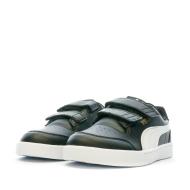 Schwarze Sneakers mit Klettverschluss Jungen Puma Shuffle Ansicht 5