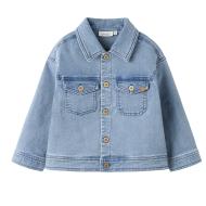 Lil' Atelier Ls Loose Blue Girls’ Jacket affordable