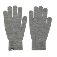 Jack &amp; Jones Men's Grey Knitted Gloves affordable