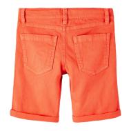 Pantalones cortos naranja de niño Name it Twiisak ver 2