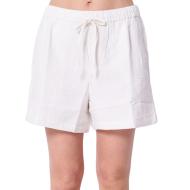 Beigefarbene Damen-Shorts von Calvin Klein Jeans aus Gaze günstig