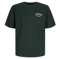 Dunkelgrünes T-Shirt für Jungen von Jack & Jones Brandes