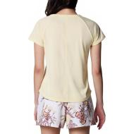 Camiseta Columbia Bogota Amarillo Mujer ver 2