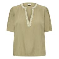 Blusa verde para mujer JDY Liva ver 3