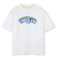 T-Shirt Blanc Garçon Timberland T60430 pas cher