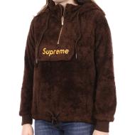 Dunkelbraune Jacke Women Supreme Grip Etty