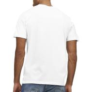 T-Shirt Weiß Herren Jack &amp; Jones Basic V Ansicht 2
