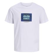 Weißes T-Shirt für Jungen von Jack & Jones, Modell „Hudson“ günstig