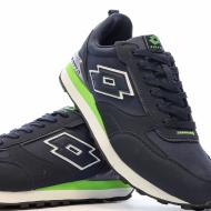 Lotto Twenty 5 Men's Sneakers Navy/Green Photo of the Espace des Marques %store% store - view of %key%