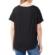 Schwarzes Damen-T-Shirt „Disney Princess Castle“ Ansicht 2