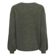 Women’s Green Jumper JDY Tennison Life Photo of the Espace des Marques %store% store - view of %key%