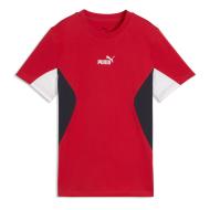Camiseta roja para niño Puma Ess Block