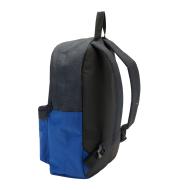 Mochila azul para niño de Quiksilver con el logotipo «The Poster» ver 2