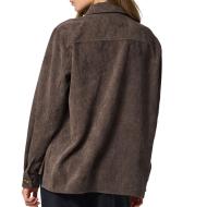 Brown Women’s Pieces Corduroy Overshirt Photo of the Espace des Marques %store% store - view of %key%