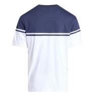 T-Shirt Weiß/Marine Mann Fila Print Ansicht 2
