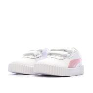 Girl's white trainers Puma Carina 3.0 Blurry Dr Photo of the Espace des Marques %store% store - view of %key%