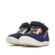 Baskets Hautes Marine Garçon Kickers Bottillon ver 6