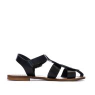 Sandales Noires Femme Pare Gabia Axpe vue 2