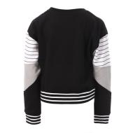 Sweatshirt Schwarz Mädchen NBA Brooklyn Nets Cheer Ansicht 2