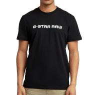 Schwarz/Weißes Herren-T-Shirt von G-Star Raw GD25950
