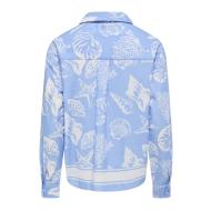 Chemise Bleu Femme JDY Yanna vue 2