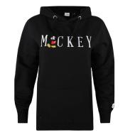 Women’s Black Disney MickeyHood Hooded Top affordable