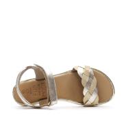 Girl's golden sandals Mod8 Mo Pabla Photo of the Espace des Marques %store% store - view of %key%
