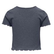 Only Nella Girls' Dark Grey T-shirt Photo of the Espace des Marques %store% store - view of %key%