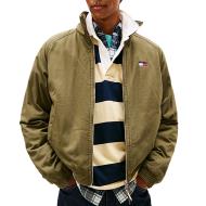 Blouson Kaki Homme Tommy Hilfiger Pad pas cher
