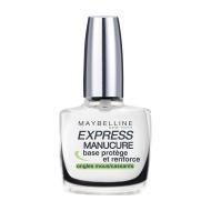 Base Protège et Renforce Ongles Mous et Cassants Express Manucure Maybelline New York pas cher