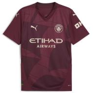 Manchester City Maillot Réplica Third Bordeaux Homme Puma 2024/2025
