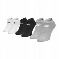 X3 Paar Socken Grau/Schwarz/Weiß Herren Puma Elements Plain günstig