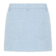 Falda corta azul de mujer Pieces Falda vaquera ver 3
