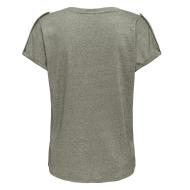 Grünes Damen-T-Shirt von Only Rabi Ansicht 2