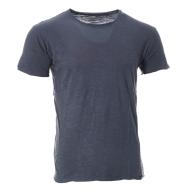 T-shirt Bleu Gris Homme Paname Brothers TED vue 2