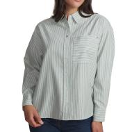 Women’s Green Striped Shirt TBS Oxygene