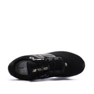New Balance 520 Women’s Black/White/Pink Running Shoes Photo of the Espace des Marques %store% store - view of %key%