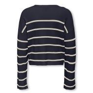 Marineblauer Pullover für Mädchen von ONLY Kogamy Ansicht 2