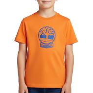 T-Shirt Orange Garçon Timberland T60422 Nectarine