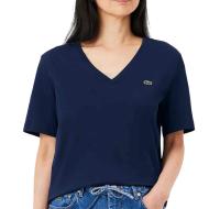 T-Shirt Marine Femme Lacoste Relaxed